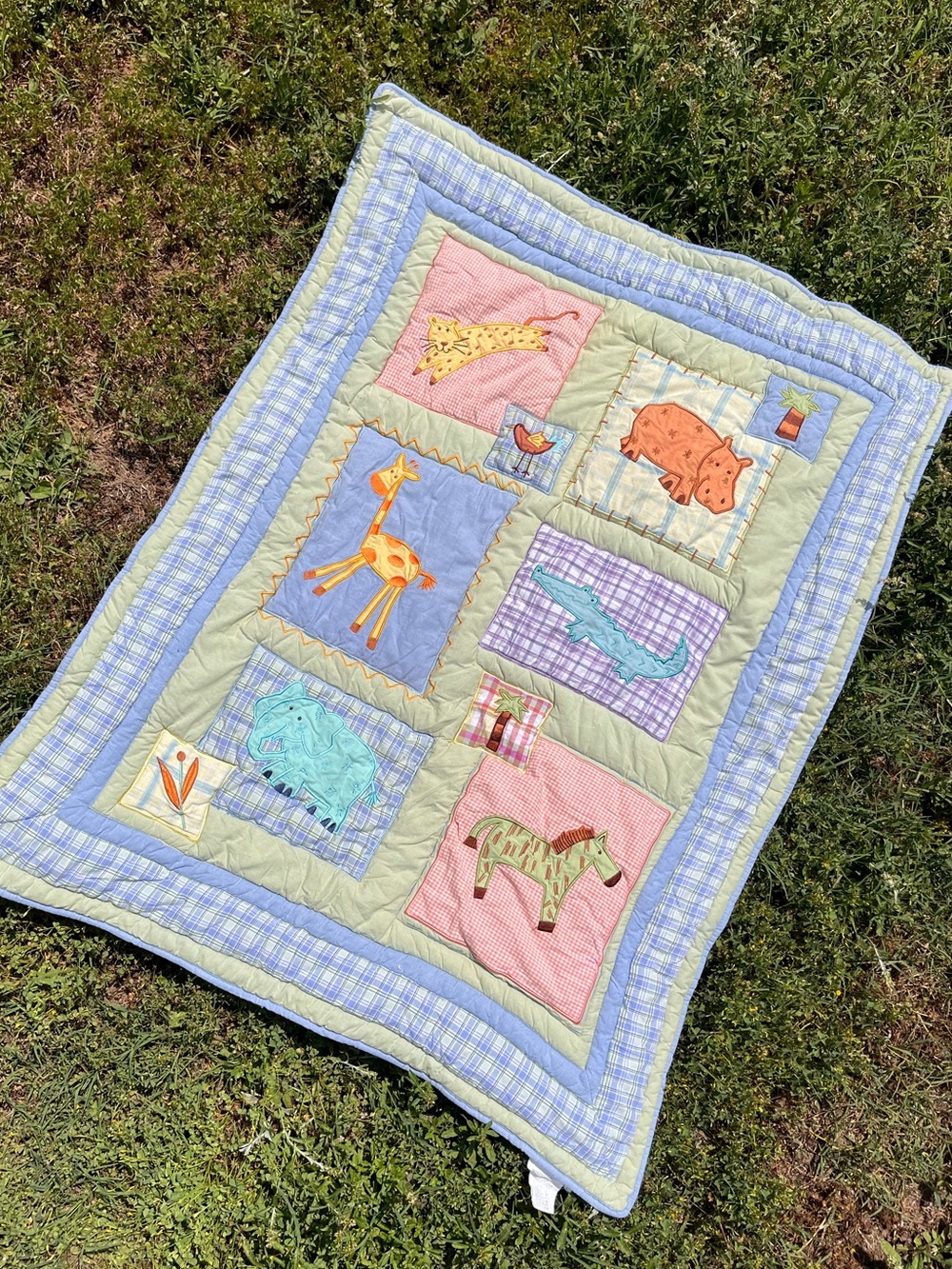 Vintage KidsLine Toddler Comforter